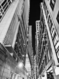 Low angle view of modern building