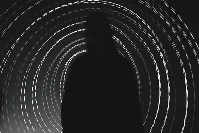 Close-up of illuminated lighting equipment