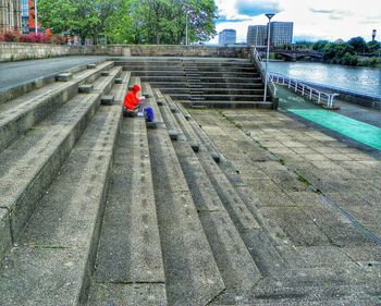 Buildings in the background