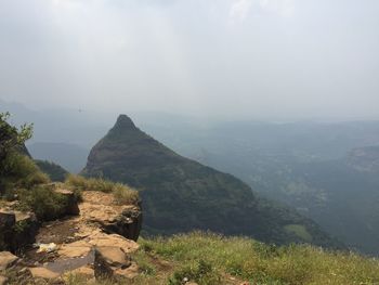 Scenic view of mountains