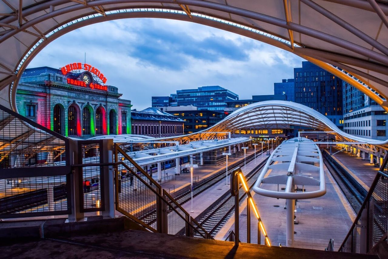 VIEW OF BRIDGE IN CITY