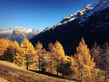 Scenic view of mountains