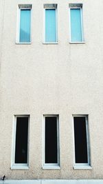 Detail shot of building with windows