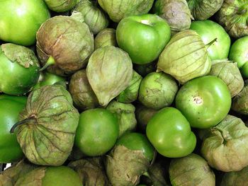 Full frame shot of tomatillo