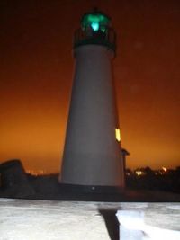 Lighthouse at sunset