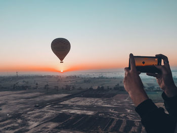 hot air balloon