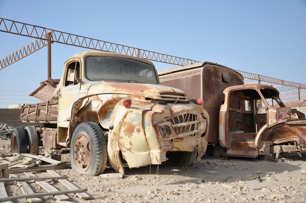 ABANDONED TRUCK