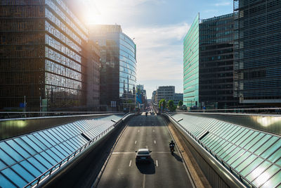 Modern buildings in city