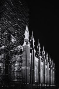 Low angle view of building against sky