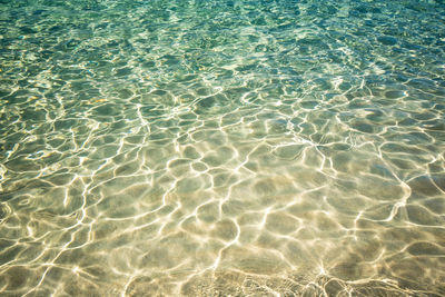 Full frame shot of rippled water