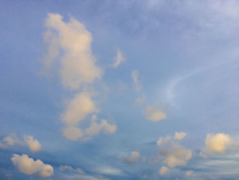 Low angle view of sky