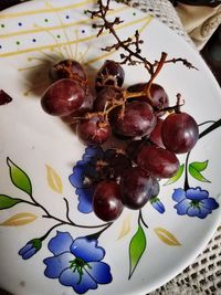 Close-up of fruits on table