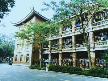 Facade of temple