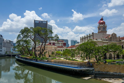 Panoramic view of cathedral against sky