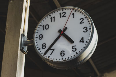 Close-up of clock