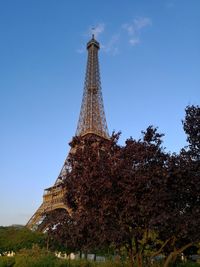 Low angle view of historical building against blue sky