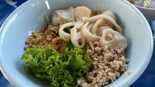 Close-up of food in plate