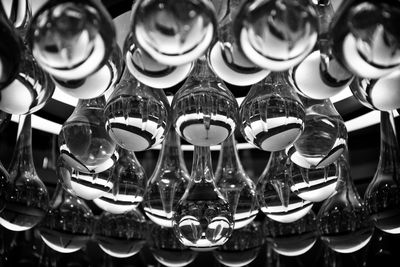 Close-up of wineglasses