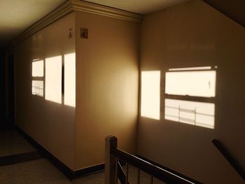 Sunlight streaming through window