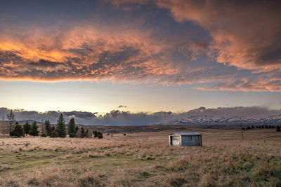 Beautiful view along the godley peaks road to the adrians place, canterbury, new zealand. 