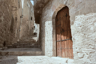 Entrance of old building