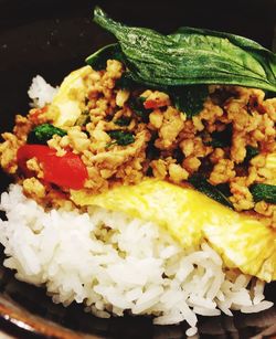 Close-up of food on plate