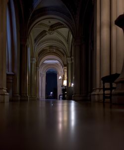 Interior of historic building