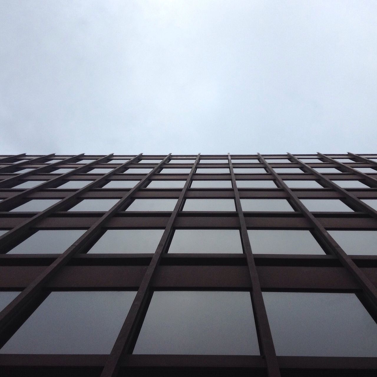 LOW ANGLE VIEW OF OFFICE BUILDING