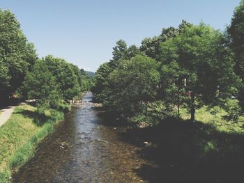 Scenic view of lake