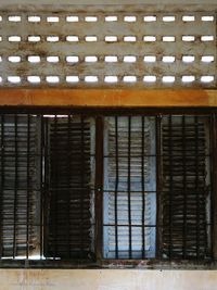 Close-up of window