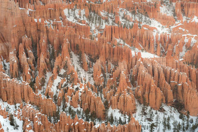 View of rock formation