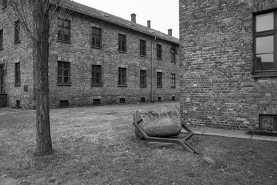 View of abandoned building