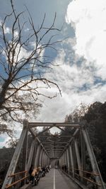 Low angle view of bridge