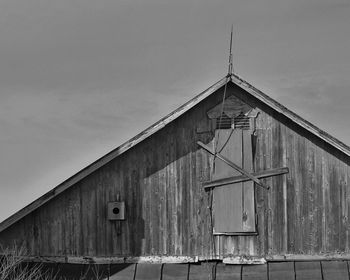 Low angle view of built structure