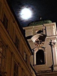 Low angle view of church against sky