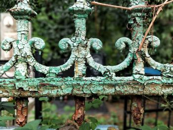 Close-up of rusty metal