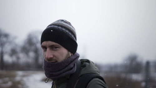 Portrait of young woman