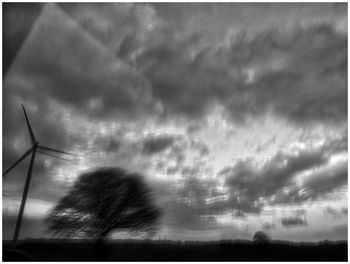 View of cloudy sky