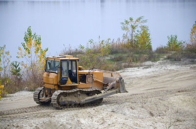 View of construction site