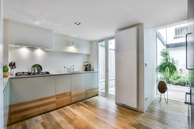 Interior of bathroom