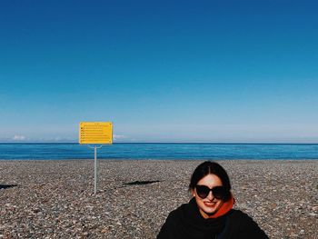 Batumi portrait sea clear sky tourist sun beach