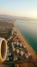 Aerial view of city