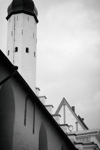 Low angle view of building against sky