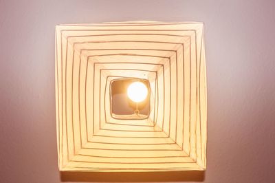 Illuminated lamp