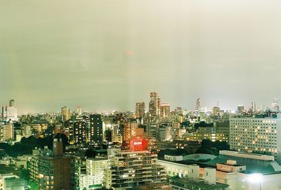 Reflection of buildings in water