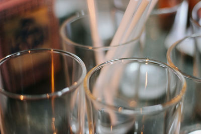 Close-up of drink on table