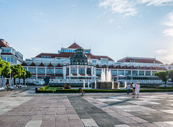 View of buildings in city