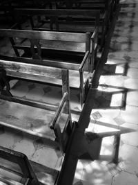 Close up of piano