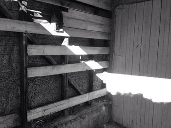 Staircase in building