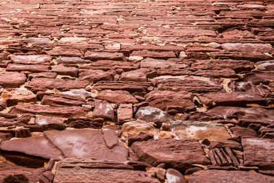 Full frame shot of rocks